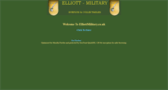 Desktop Screenshot of elliottmilitary.co.uk